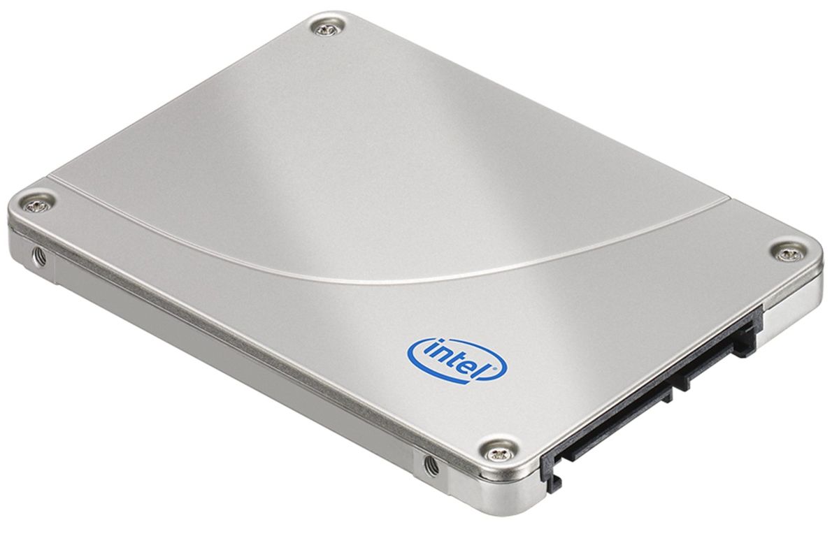 An Intel solid-state drive